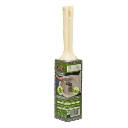 Piatra profesională pentru curățarea murdăriilor post-constructor, vedere laterală a modelului cu mâner ergonomic.