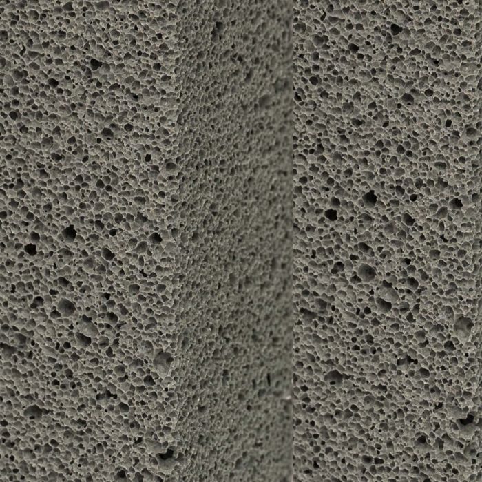 Piatra profesională pentru curățarea murdăriilor post-constructor, imagine în timpul utilizării pe suprafețe dure.