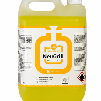 Neutralizator plită grill Neugrill, soluție profesională de neutralizare pentru plite încise la 200°C, utilizare împreună cu DH Grill, produs Horeca CleanProfi