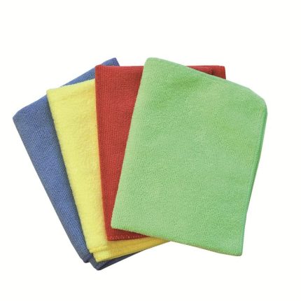 lavetă microfibră profesională 38x40 cm, densitate 270 gsm, absorbție ridicată, ștergere fără urme, ideală pentru orice suprafață