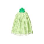 mop profesional microfibră tip balerină verde, mop absorbant, curățare fără urme, mop pentru gresie și faianță, mop microfibră durabil, mop pardoseli profesional