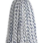 rezervă mop microfibră duo albastru, cap mop cu microfibră spiralată, curățare eficientă pardoseli, absorbție mare, mop profesional universal