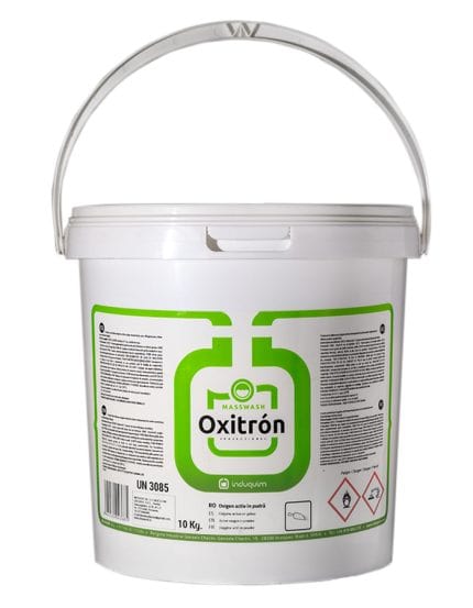 Înălbitor Oxigen Activ Temperaturi Joase Profesional Oxitron – detergent profesional pentru rufe HoReCa, fără clor, pentru curăţare la temperaturi joase