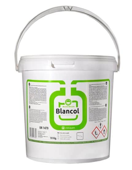 Înălbitor pudră cu clor activ profesional Oxitron – detergent concentrat pentru rufe albe, igienizare profundă și curățare eficientă în spălătorii HoReCa