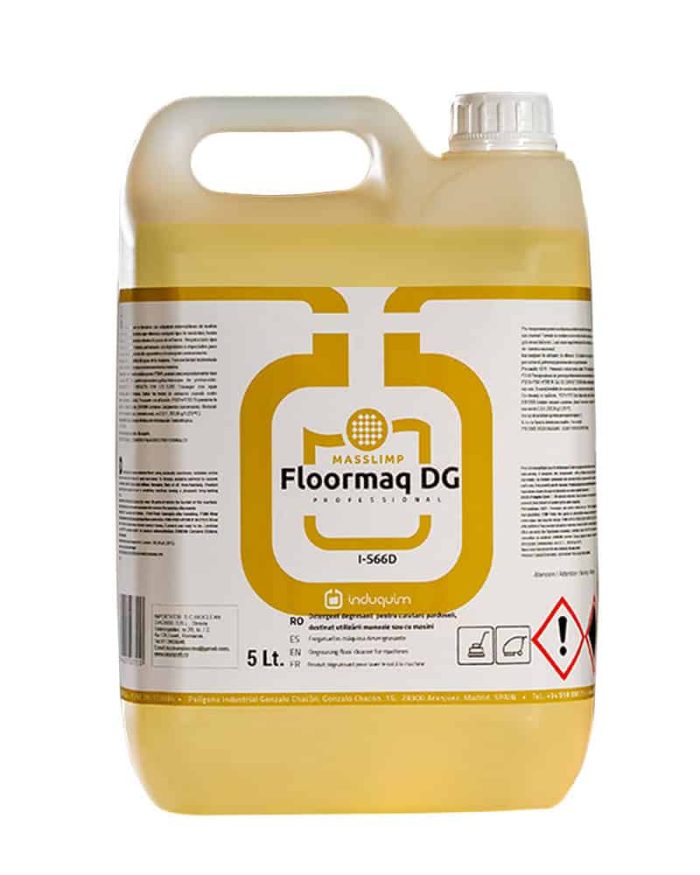 detergent pardoseli industriale spumare redusă pentru mașini de spălat pardoseli FloorMaq DG CleanProfi