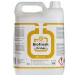 Detergent profesional cu bioalcool Biofresh Orange pentru curățarea pardoselilor din gresie, faianță, parchet, tarchet și linoleum
