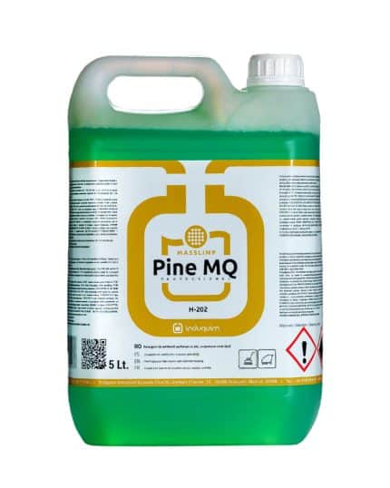 Detergent profesional pardoseli fără spumă H-202 PINE MQ, concentrat, cu parfum de pin, potrivit pentru mașini de curățat pardoseli