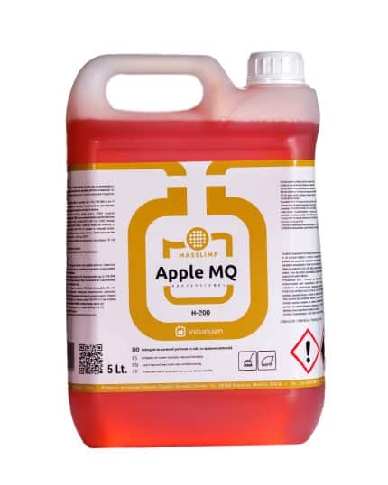 detergent profesional pardoseli parfum măr verde cu spumare redusă Apple MQ CleanProfi