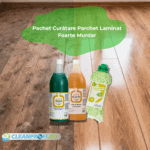 pachet curățare parchet laminat foarte murdar Ammon Wood TR CleanProfi