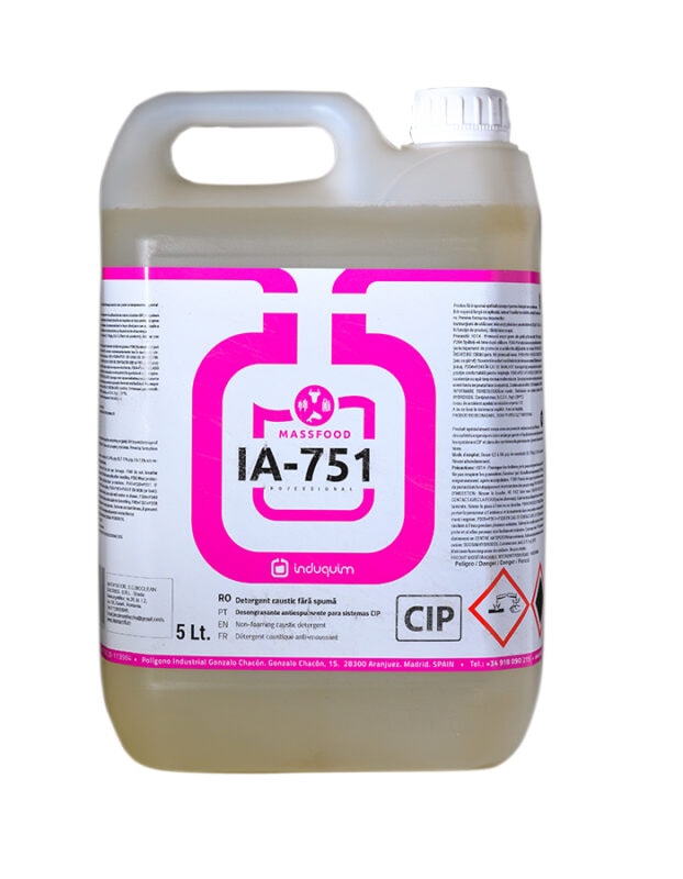 Degresant alcalin nespumant pentru sisteme CIP Alkacip IA-751