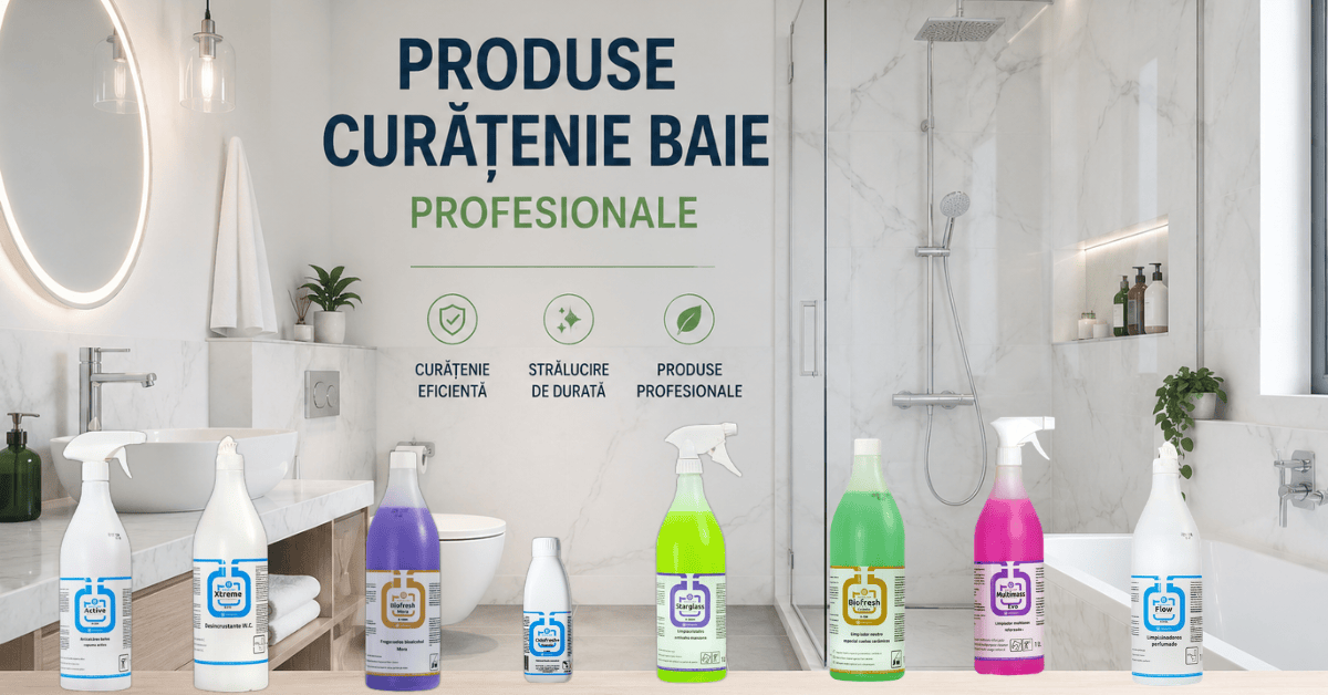 produse curatenie baie pentru calcar faianta toaleta si geam dus