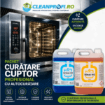 Curățare cuptor profesional cu autocurățare Bimat HO și Brilmat HO